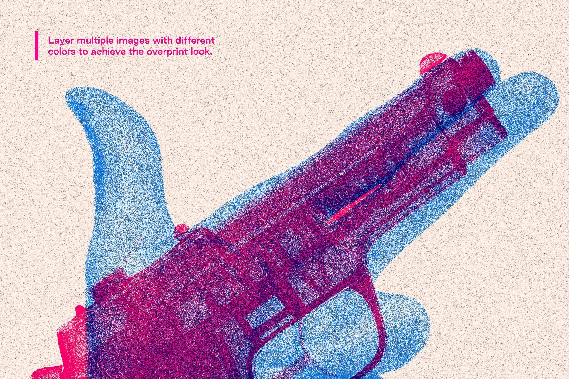 Risoprint – Risograph Grain Effect