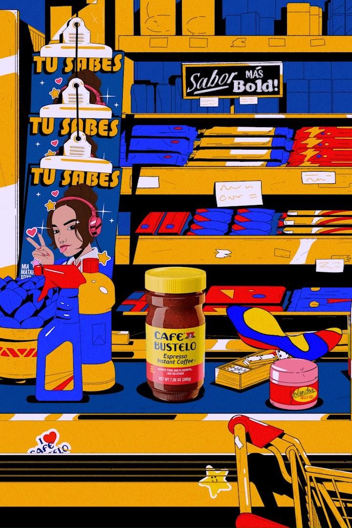 Café Bustelo está aquí