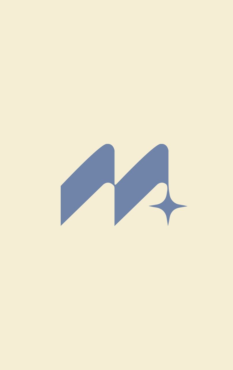 Modern letter M monogram – Logo design I created for a high-end real estate company.