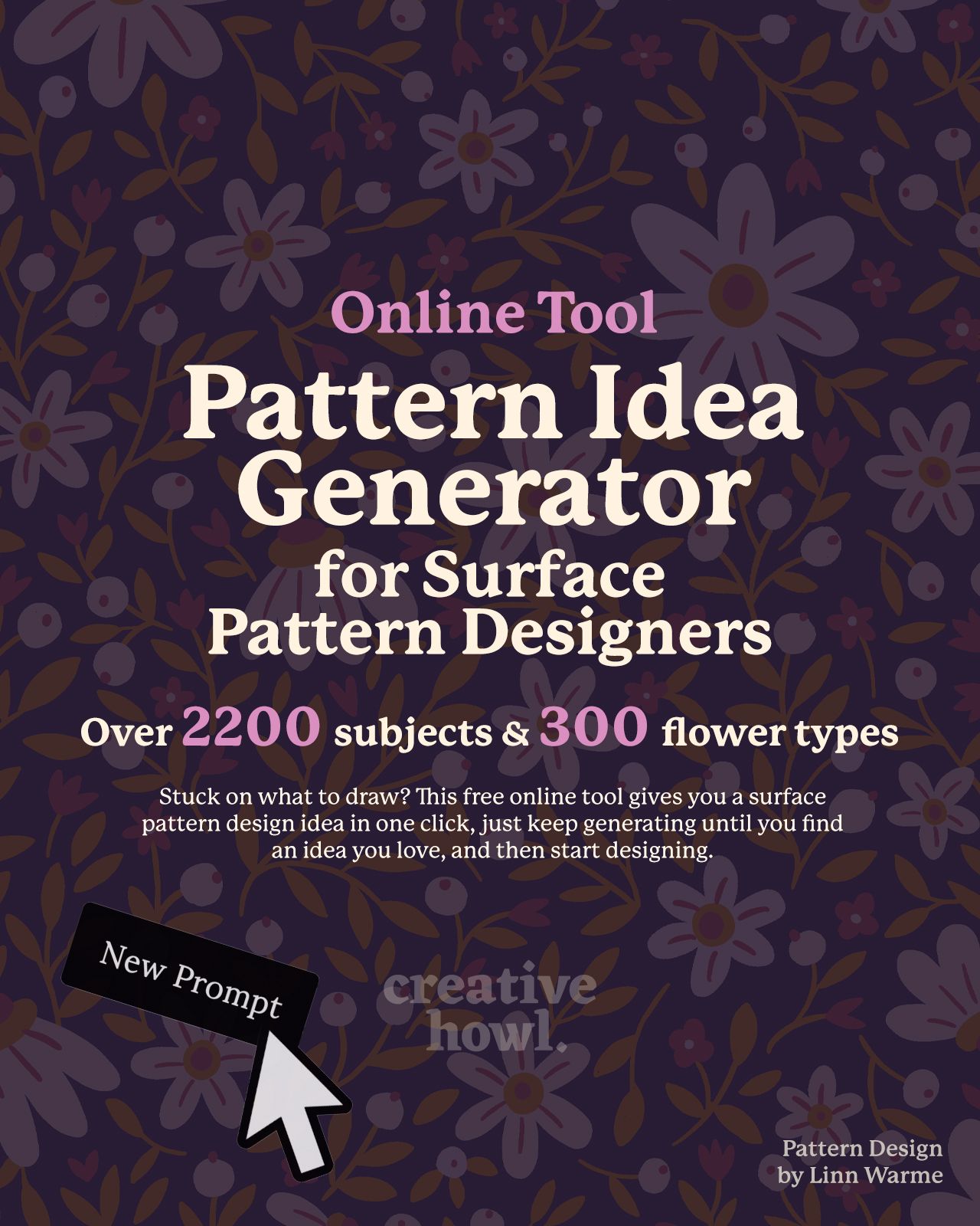 Pattern Idea Generator for Surface Pattern Designers – Online Tool