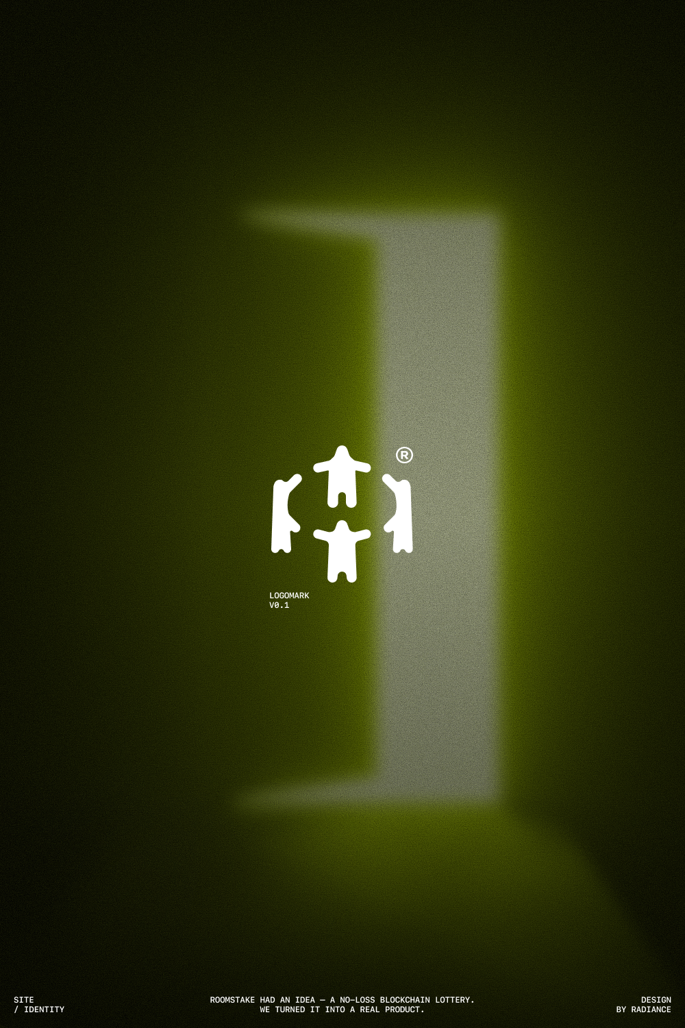 RoomStake Logomark Concept & Atmospheric Identity