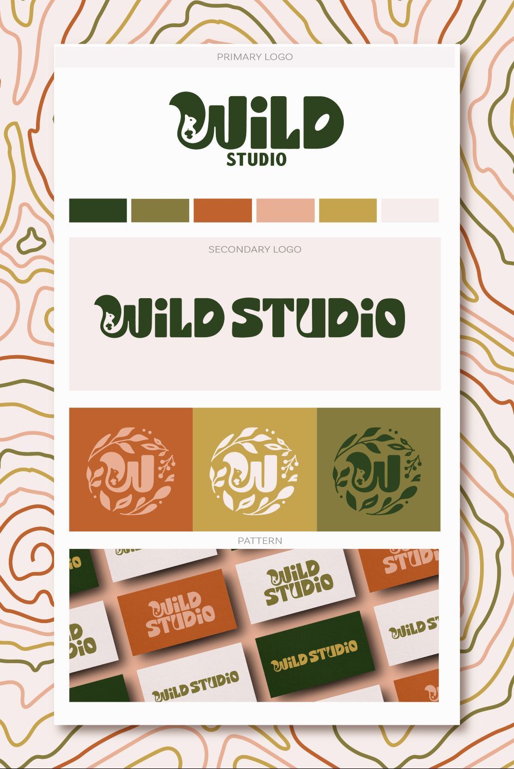 How to Use Negative Space to Create a Bold Logo Design, Nature Brand Identity