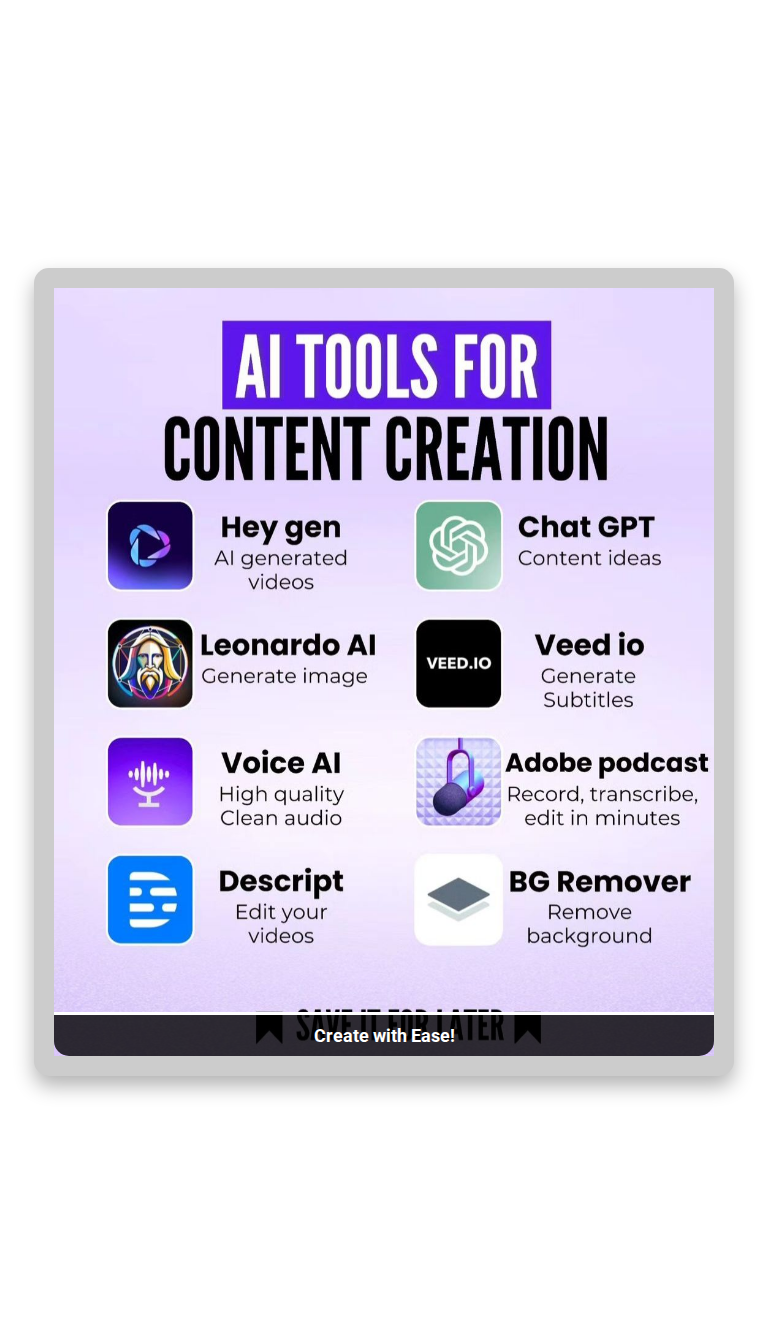AI Tools: Boost Your Content Creation!