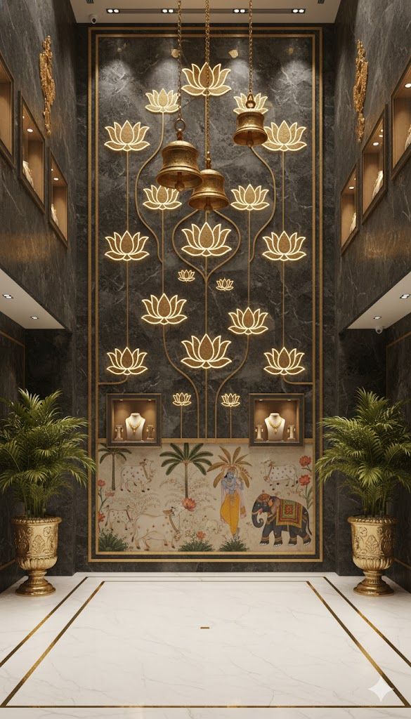 JEWELLERY SHOP INTERIOR SHOW WALL