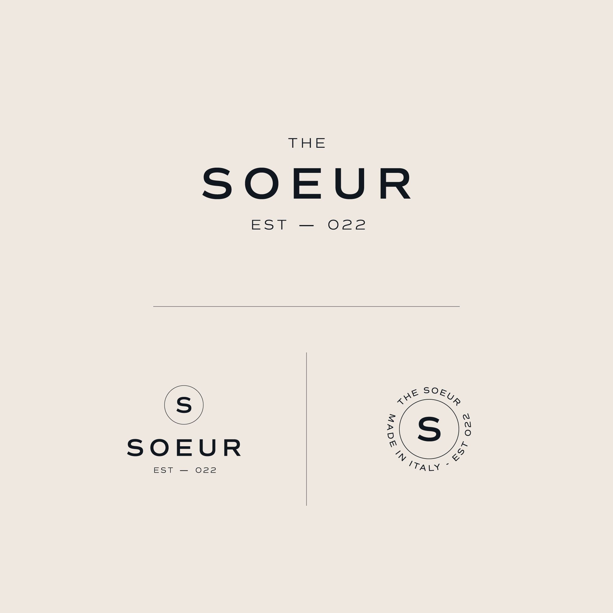 Ensemble de logos préfabriqués | Logo textuel intemporel pour une marque de luxe | Logo de mode haut de gamme | Logo préfabriqué minimaliste | Logo simple | Logo moderne minimaliste