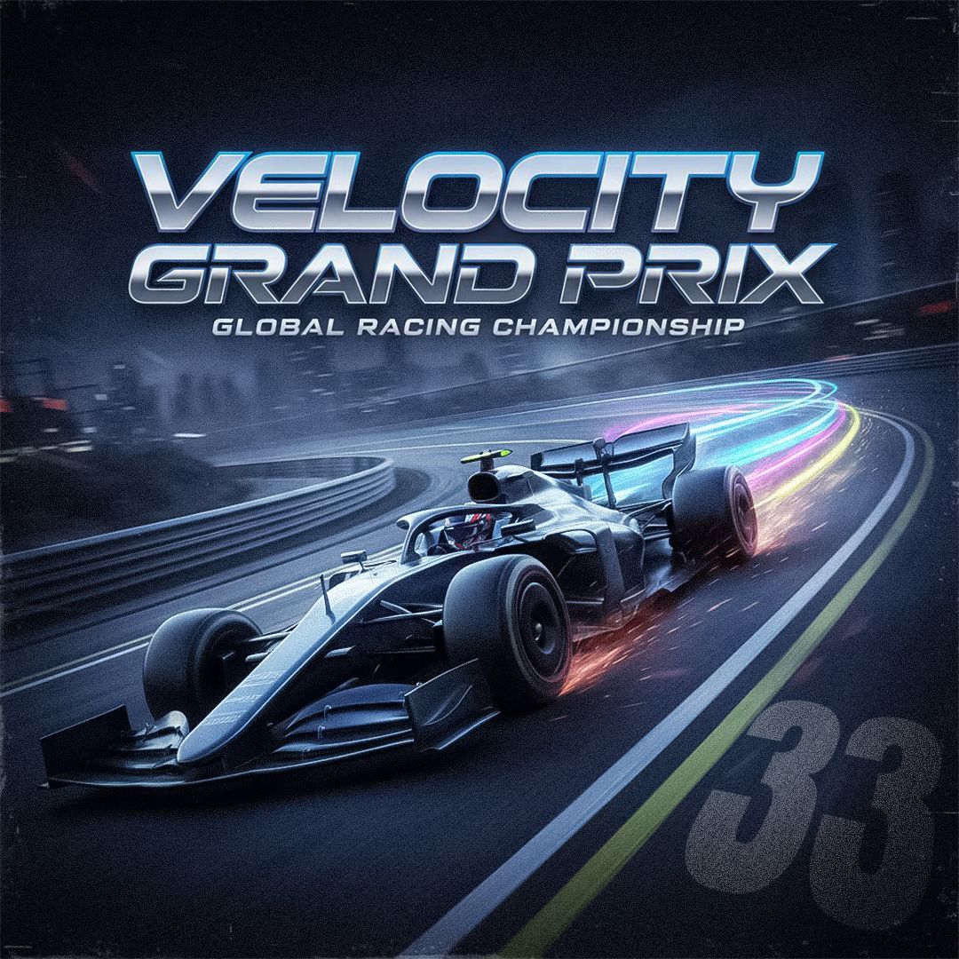 Formula Car Poster Design