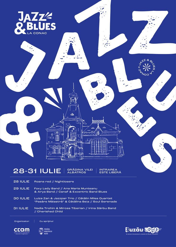 Design Poster Jazz and Blues Festival