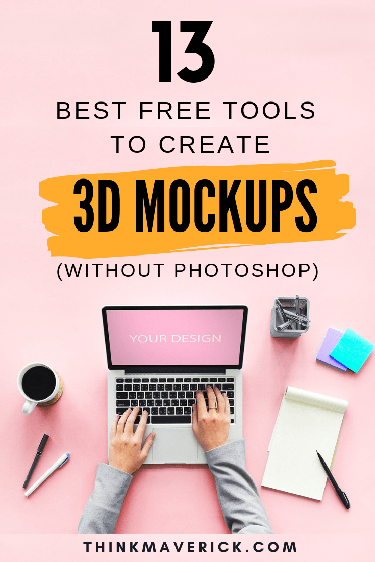 13+ Best Free Online Tools to Create 3D Mockups in Seconds (No Photoshop Needed)