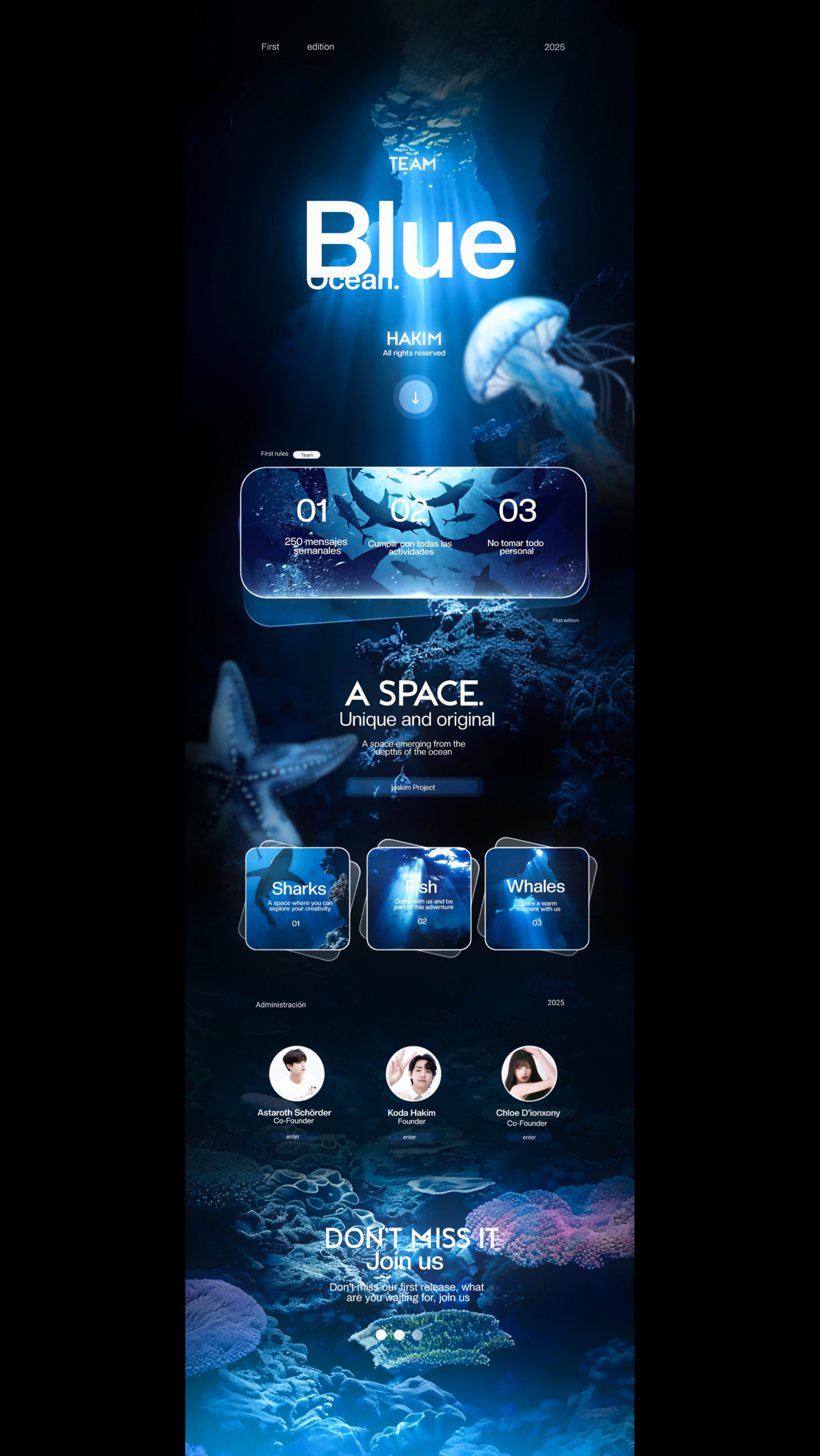 Banner fakeland, Blue