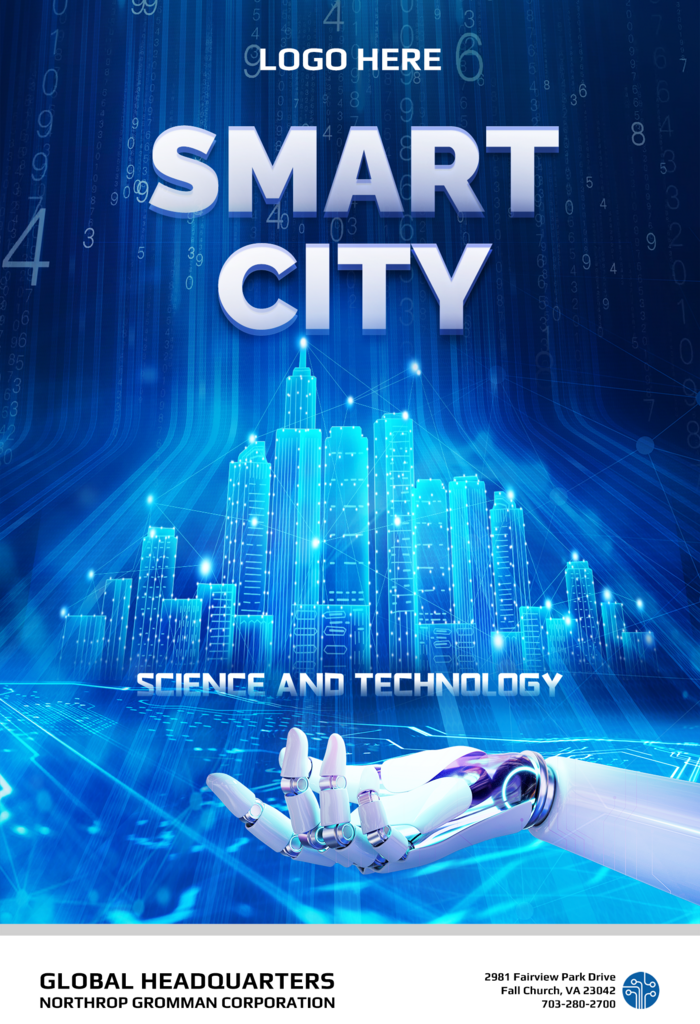 Template Poster AI High Tech Smart City | PSD Free Download – Pikbest