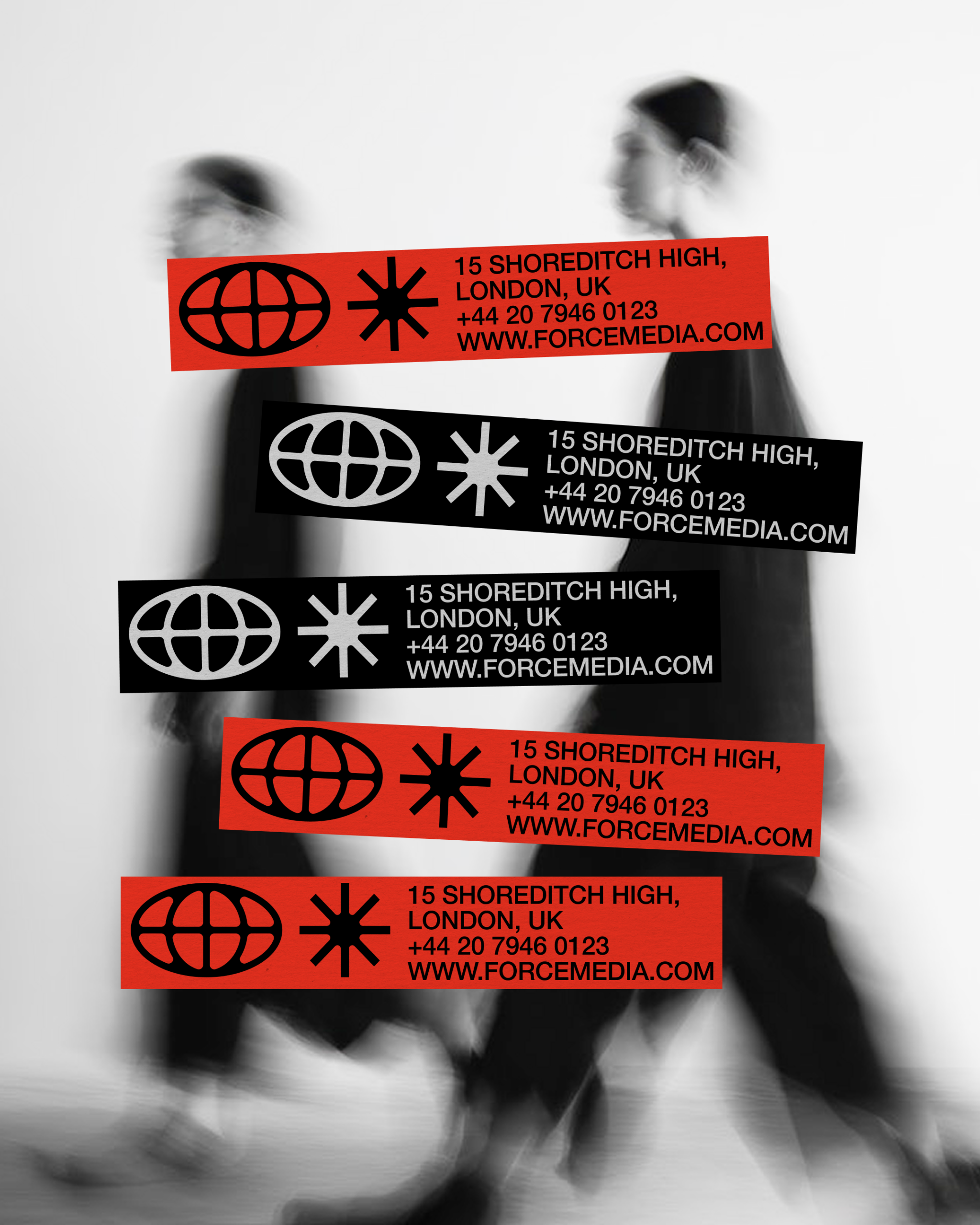 Force Media Stationery Design