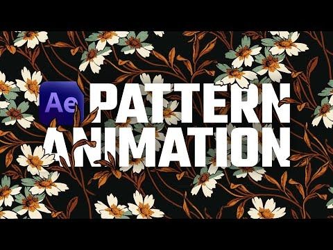How to transform anything into an animated pattern in After Effects