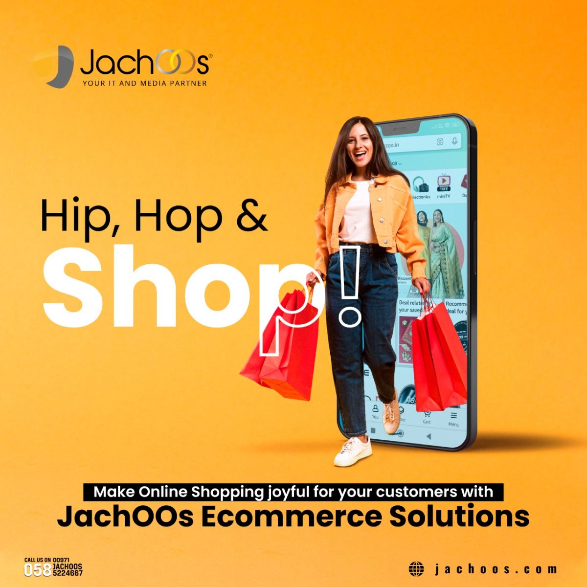 Hip, Hop and Shop- Jachoos Ecommerce Solutions