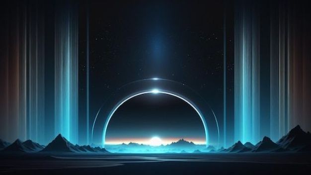 Diseño LED plegable para publicidad