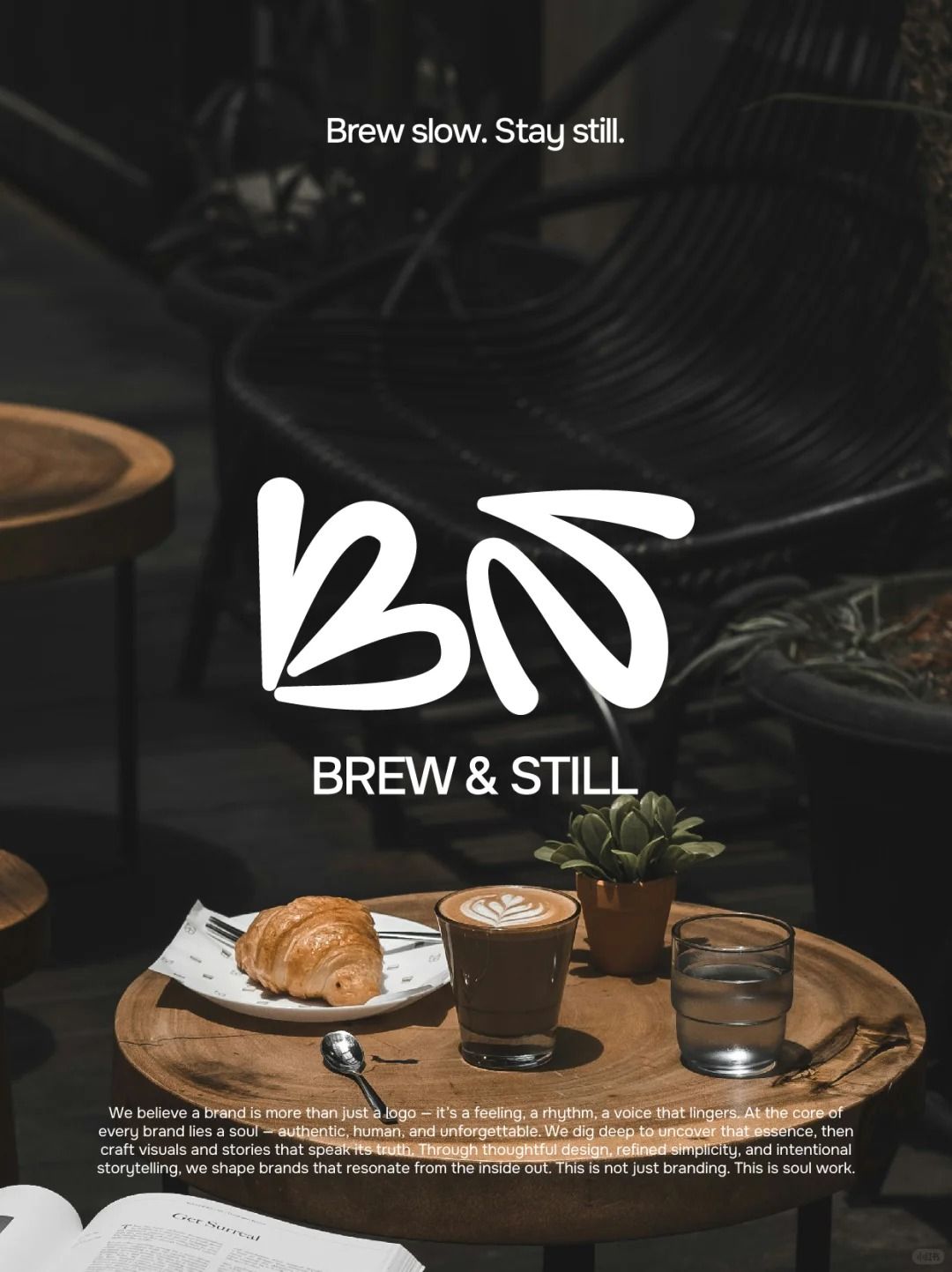Brew & Still | Minimalist Coffee Brand Visual Identity Design