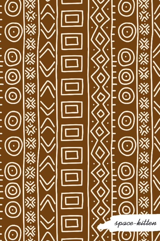 Tribal colors pattern