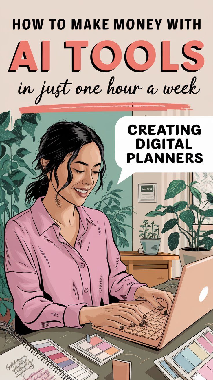 How to Make Money with AI Tools in Just One Hour a Week