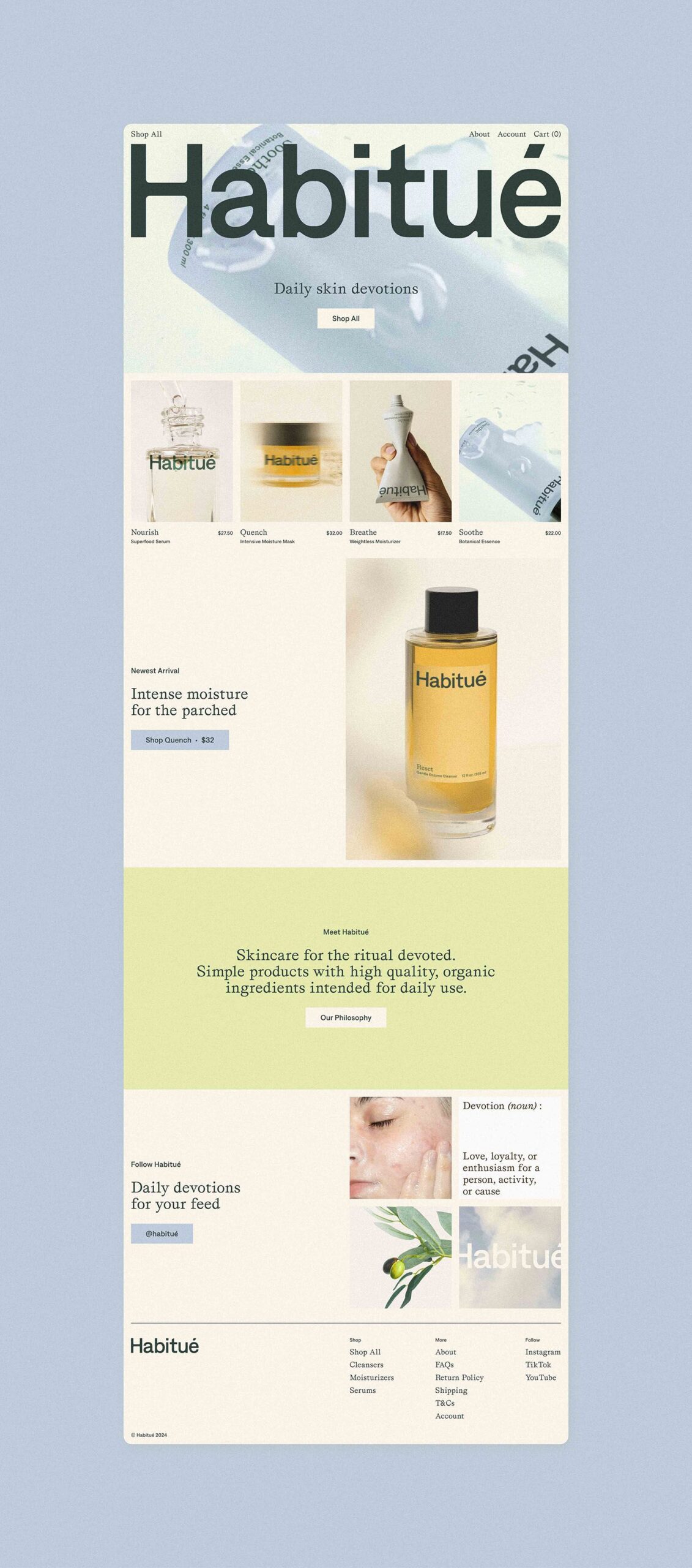 Habitué | Rainey Studio | Branding & Web Design