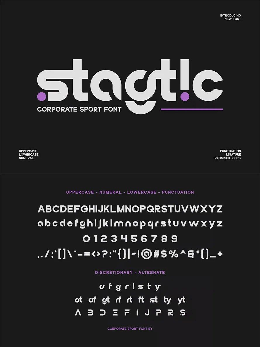 20+ New Logo Fonts for Logo Design – Graphic Design Junction