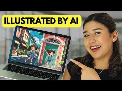 How to illustrate a children’s book with AI (Using Kittl in 2024)