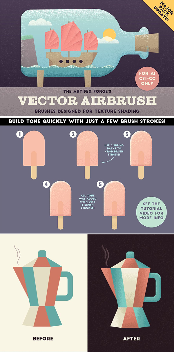 The Best Brushes For Illustrator (Free & Premium)