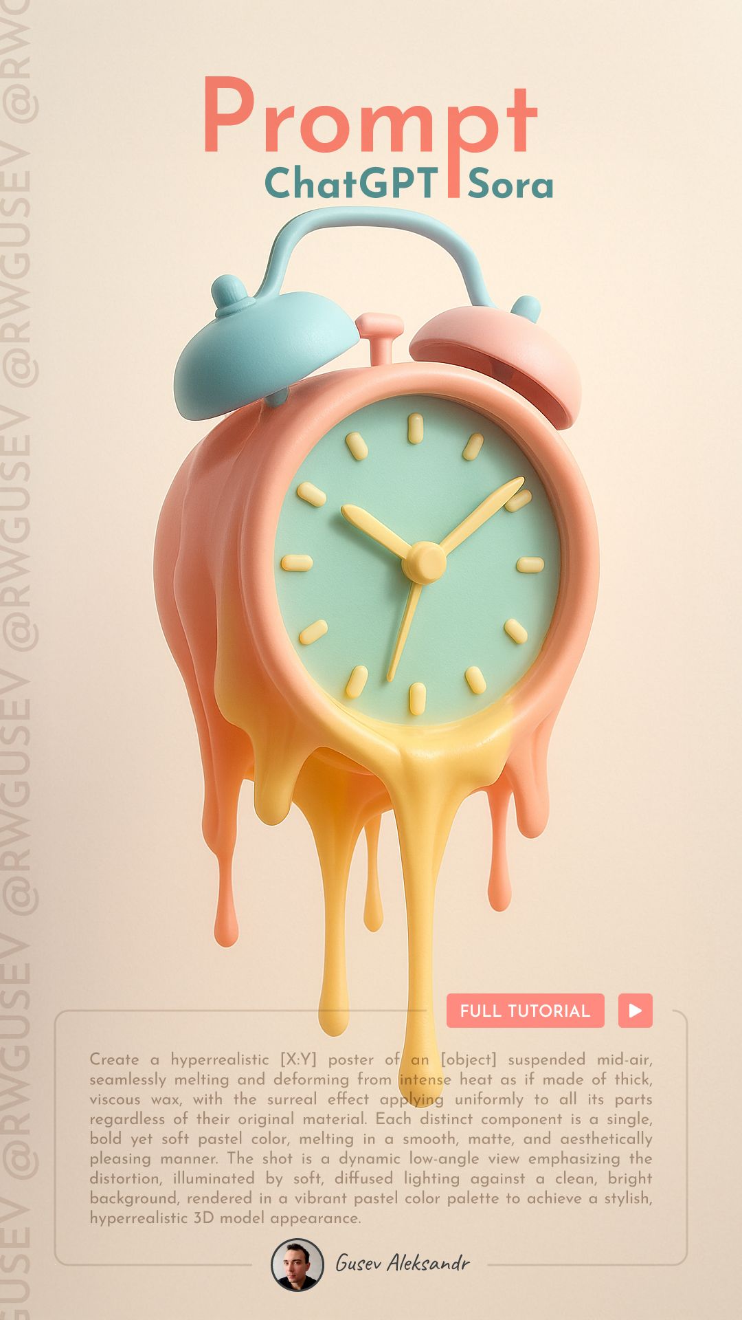 Melting Art | ChatGPT & Sora