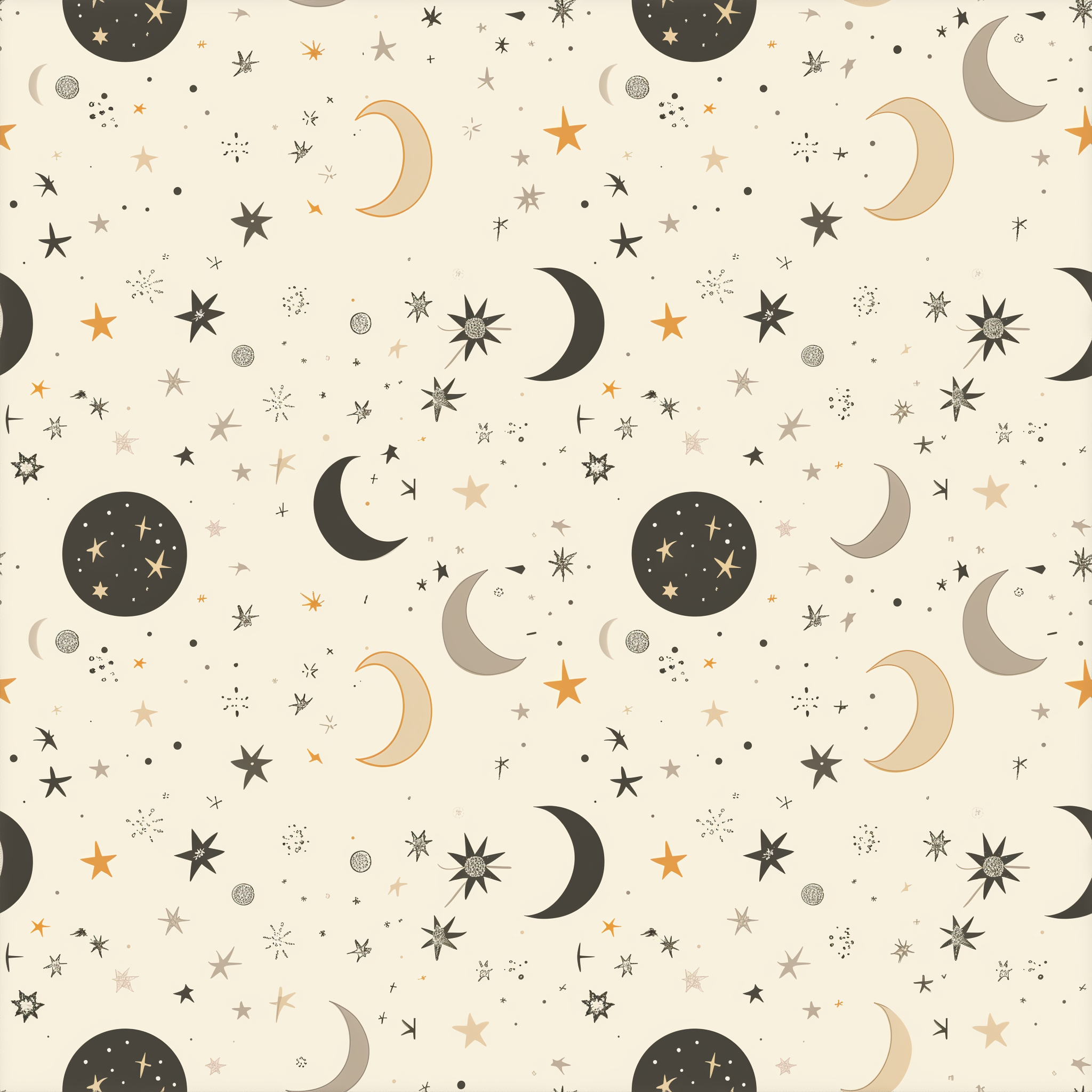Seamless Digital Pattern for Fabric, POD & Small Business Use