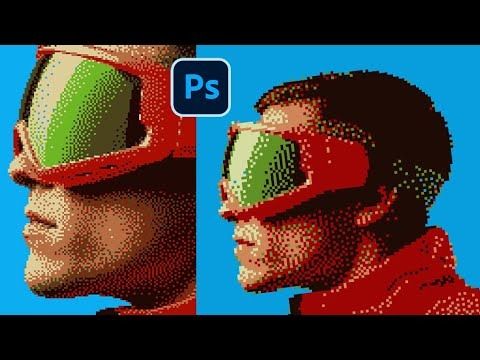 Master the Pixelated Dithered Effect in Photoshop!