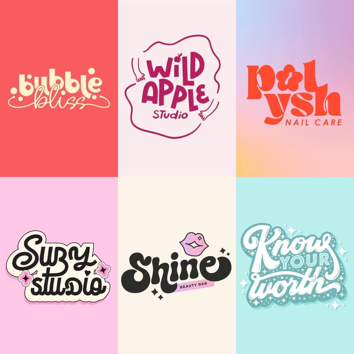 I Will Create Custom Logo Design for your Business Logo Creation Logo Design Custom For Business Professional Bold Bubbly Custom Logo Maker