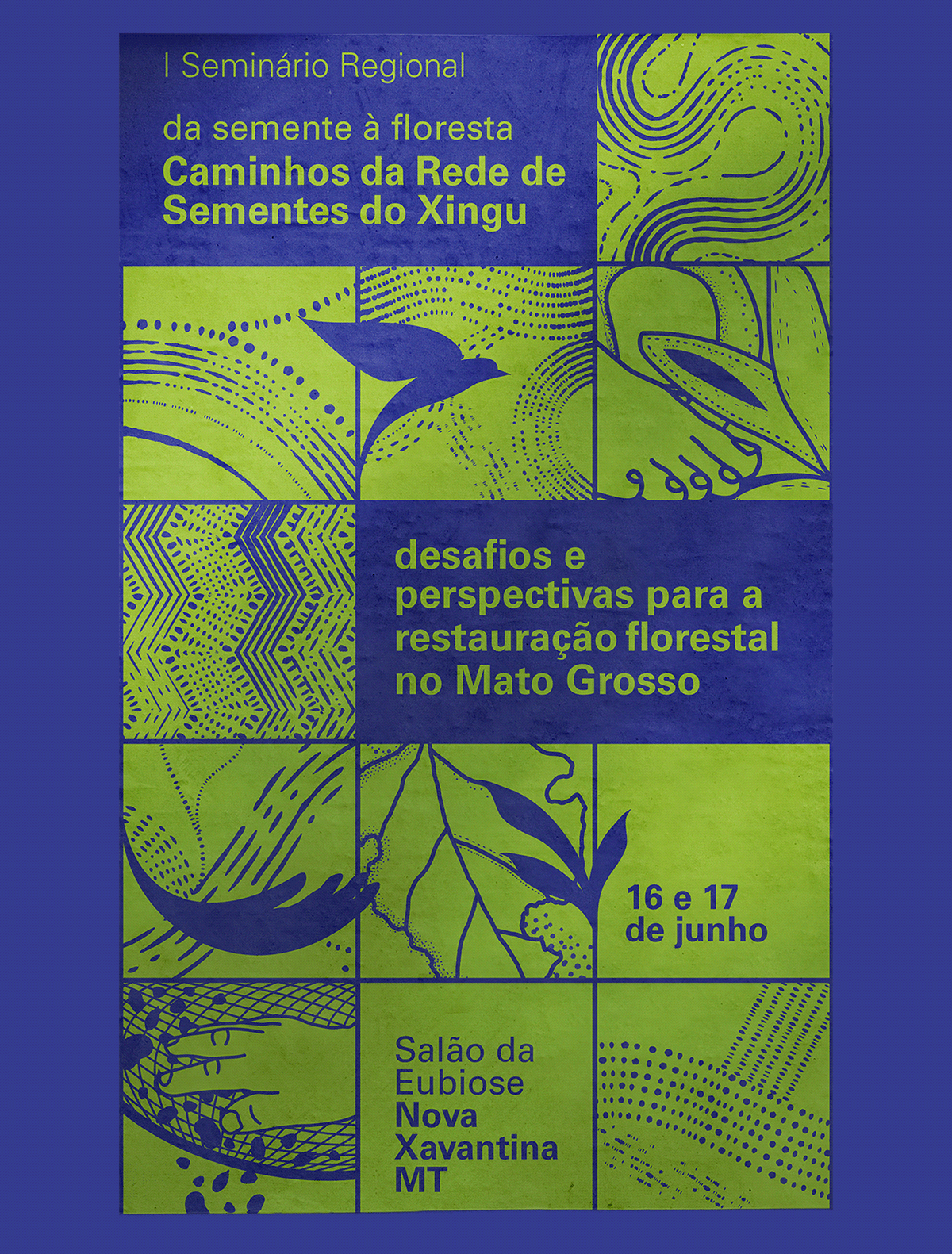 Visual Identity – Xingu Seed Network Seminar – Patricia Yamamoto