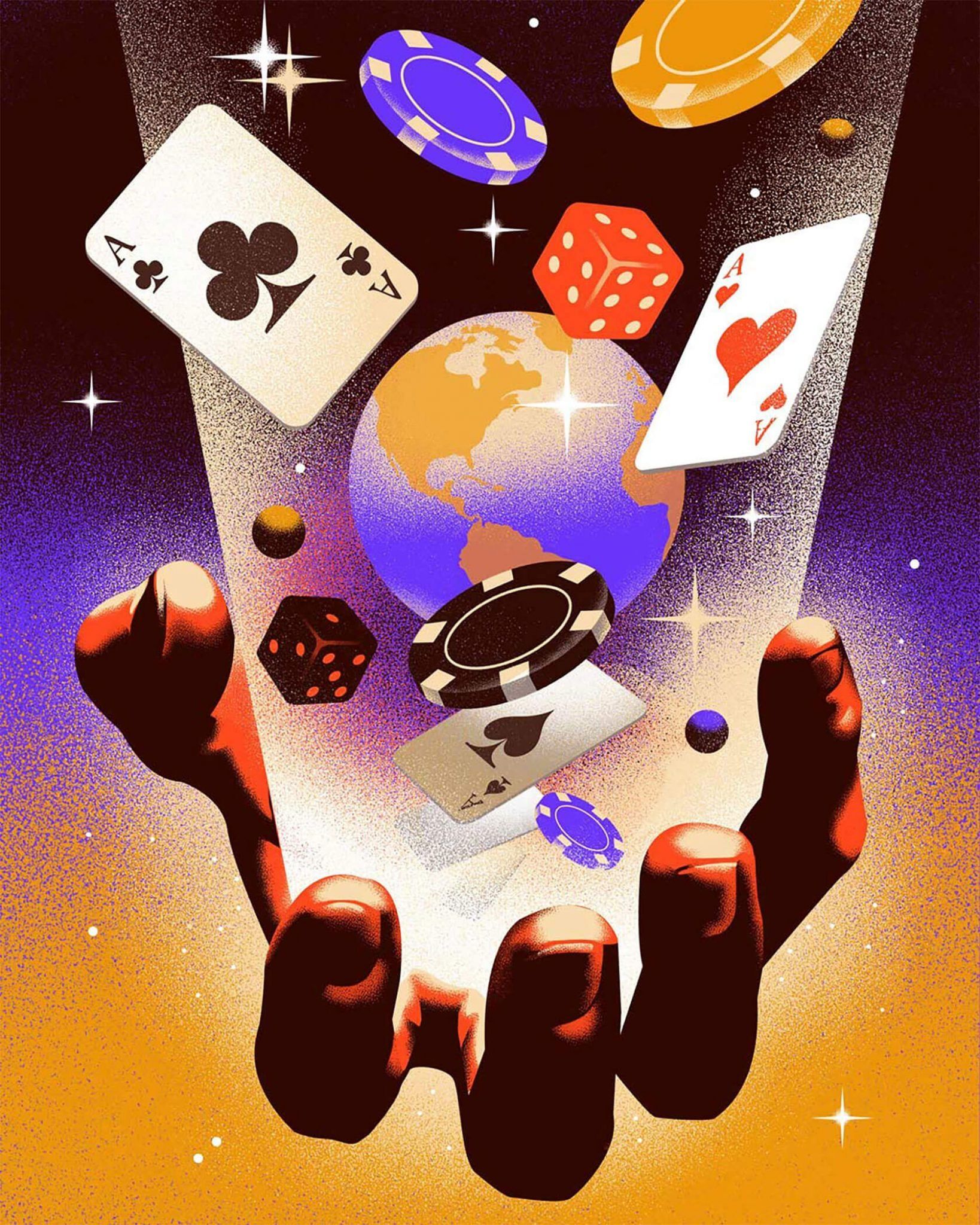 Editorial Illustrations by Valentin Tkach | Inspiration Grid