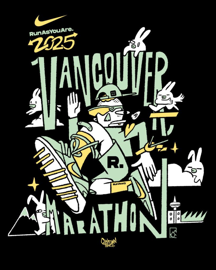 What a Mad Scramble. Nike Running x RunAsYouAre unofficial marathon tee.