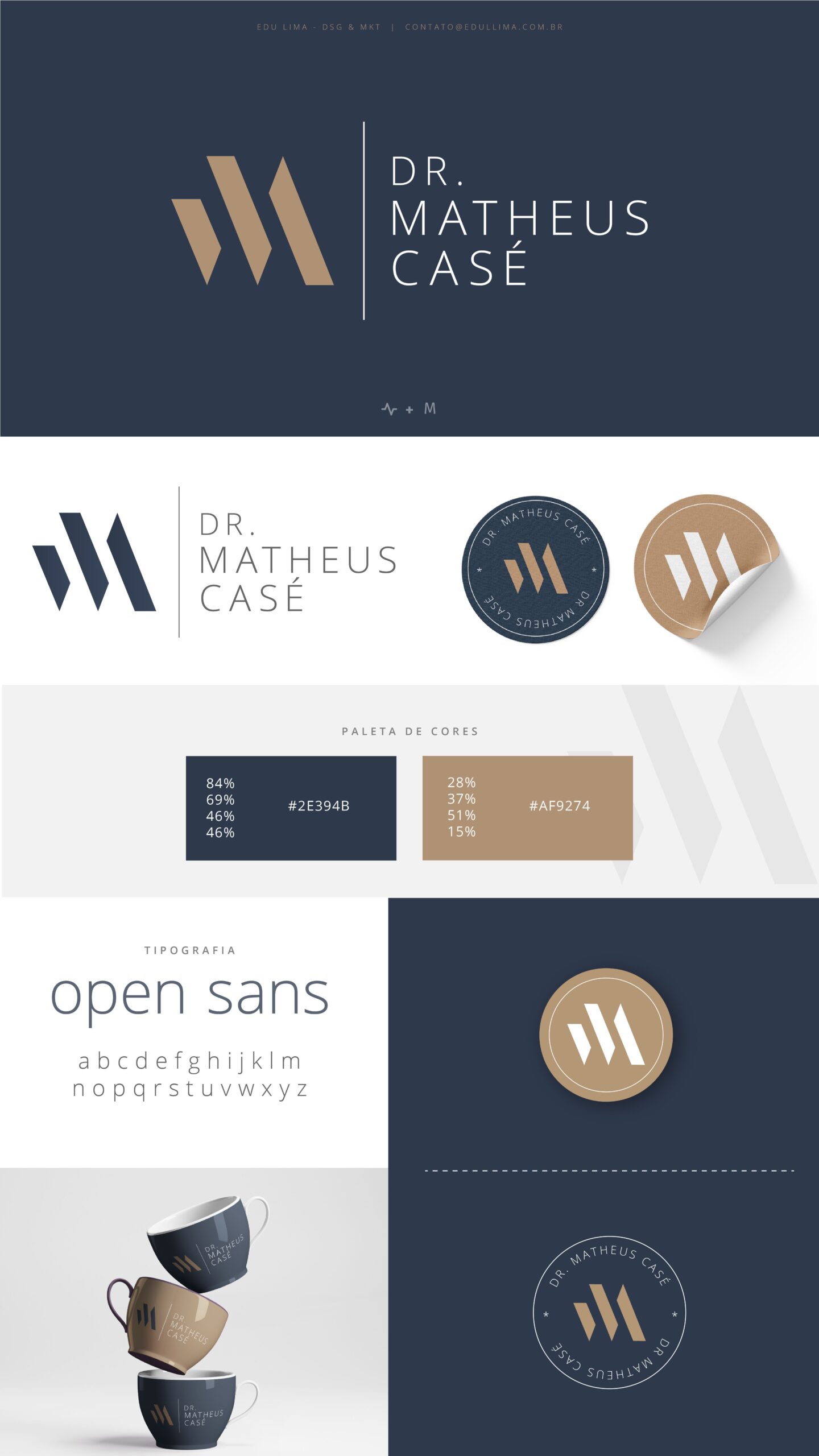 Logo for Dr. Matheus Casé