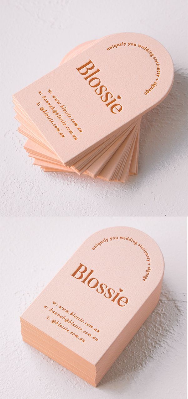Blossie Business Card