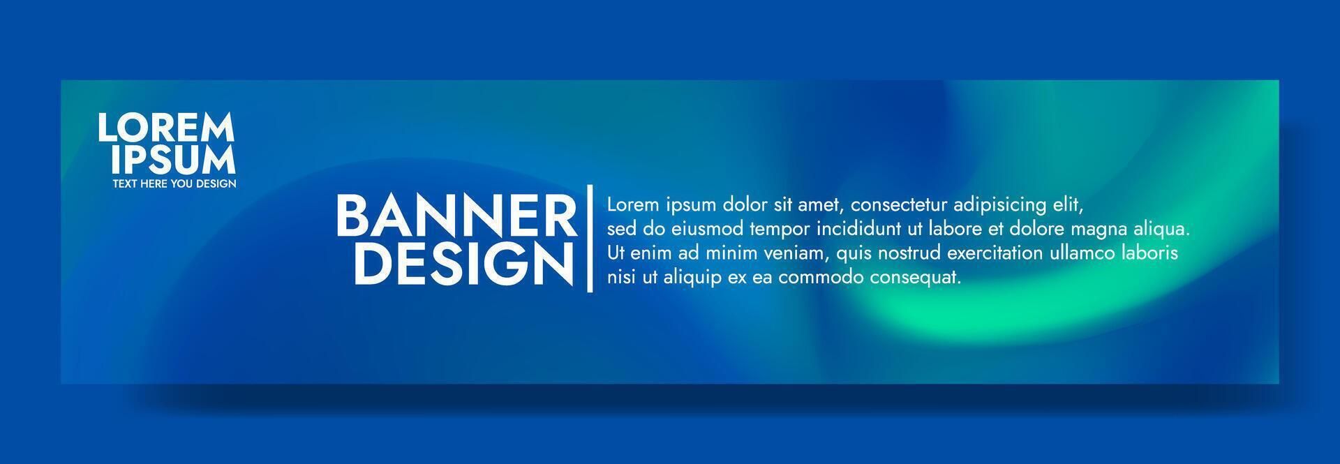 Download abstract banner design template for free