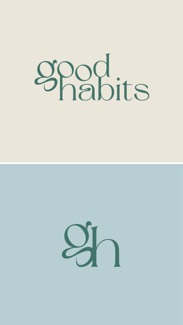 Brand Identity Design for Life Coaching Business, Good Habits