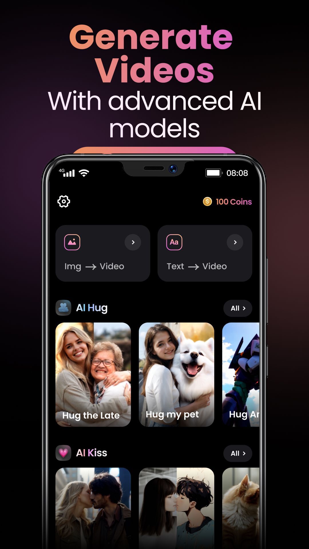 AI Video Generator – VideoMax