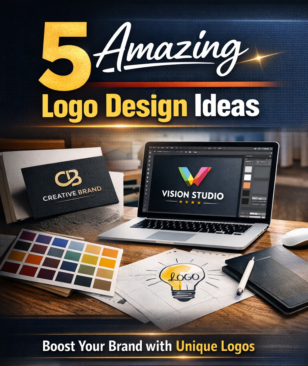 5 Amazing Logo Design Ideas to Boost Your Brand in 2026