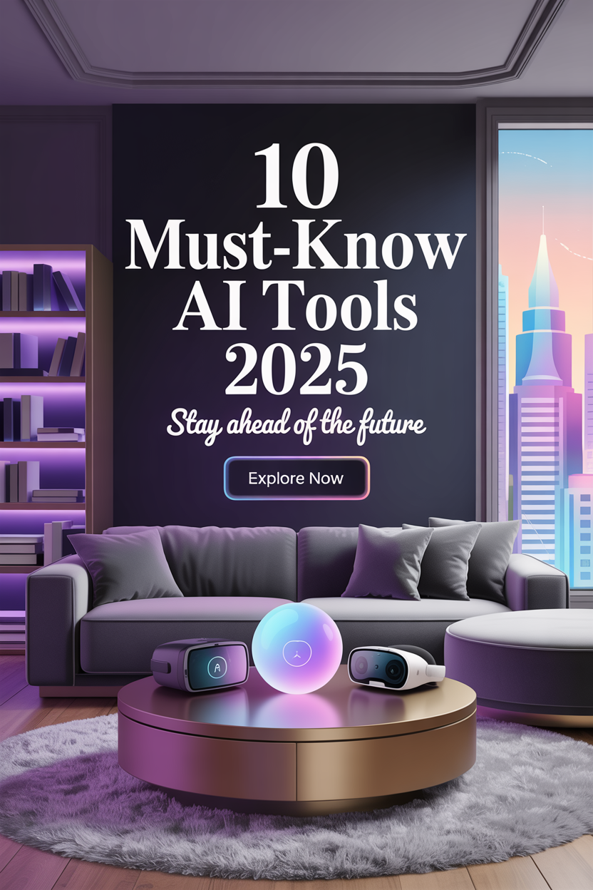 Discover 10 AI Tools You Can’t Miss in 2025