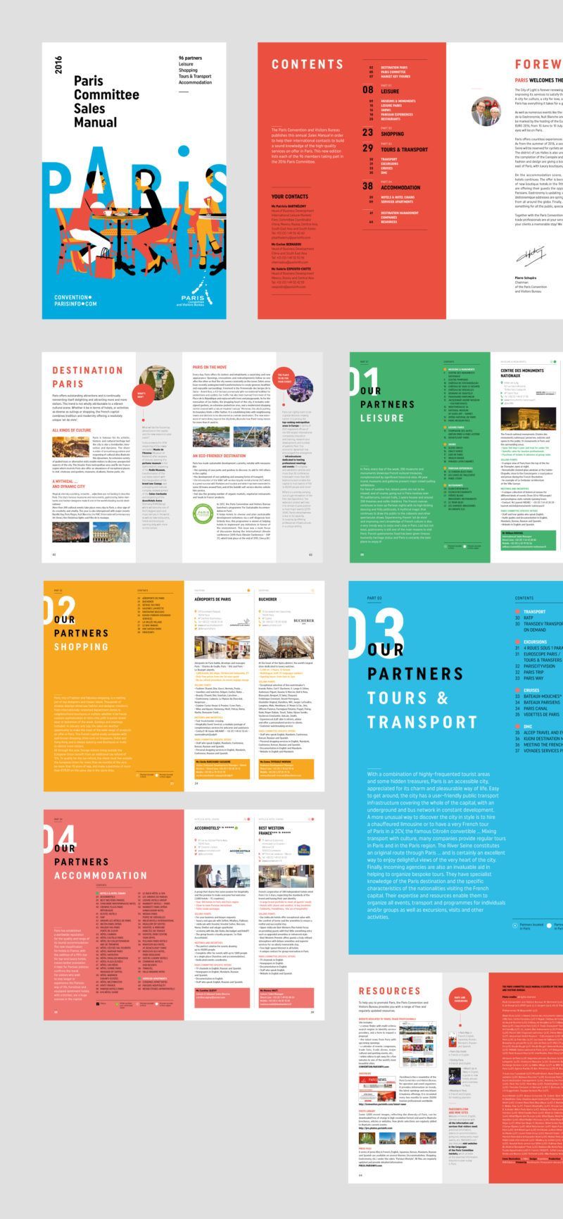 Paris Convention and Visitors Bureau – Visual identity