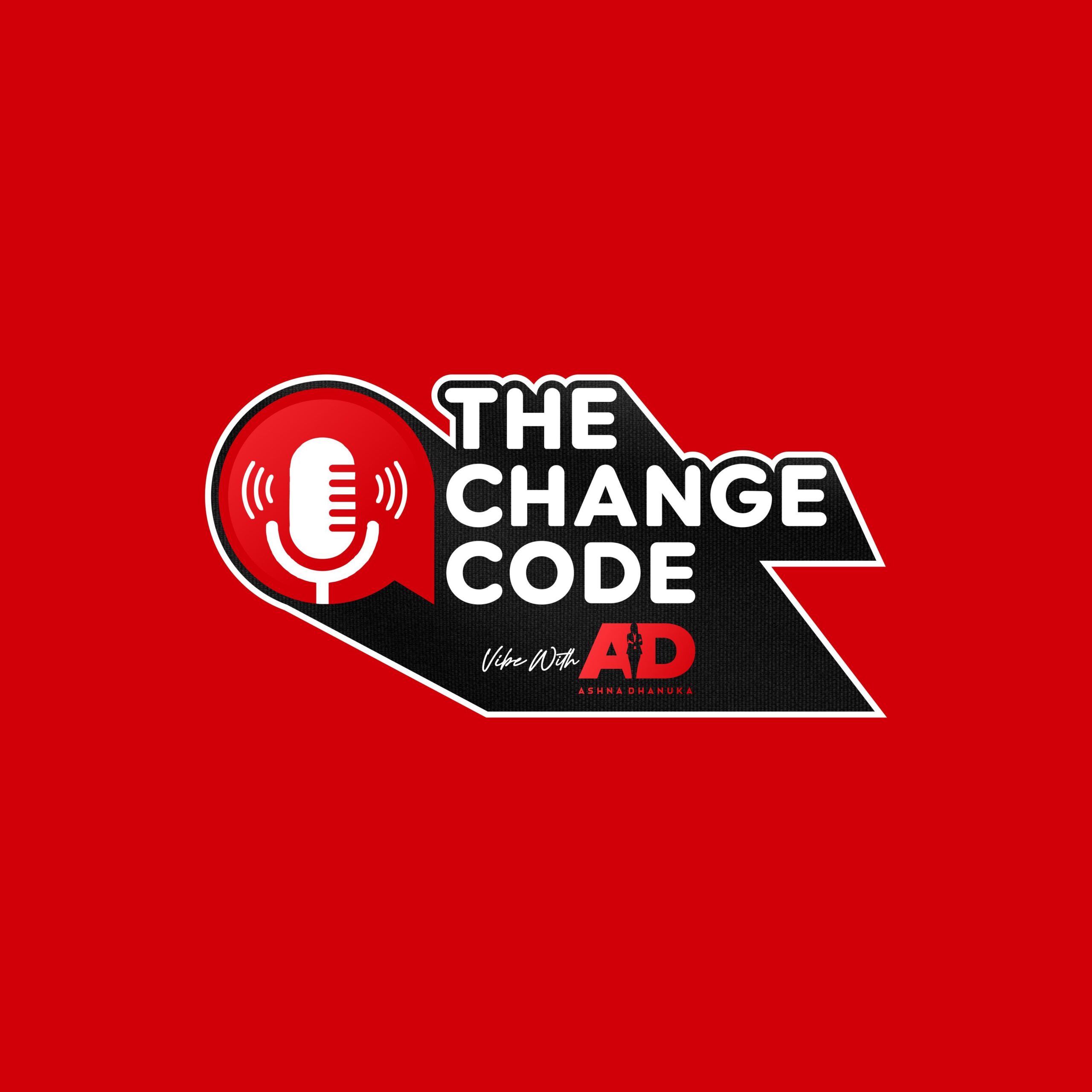 Logo Design – The Change Code Podcast Logo | Podcast Logo Branding | Shiv Graphic Designer