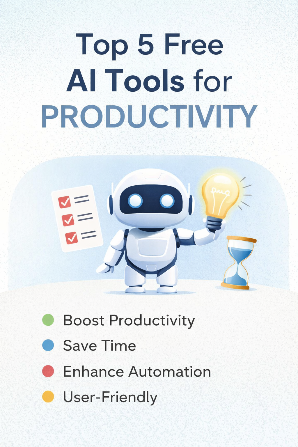 Top 5 Free AI Tools for Productivity