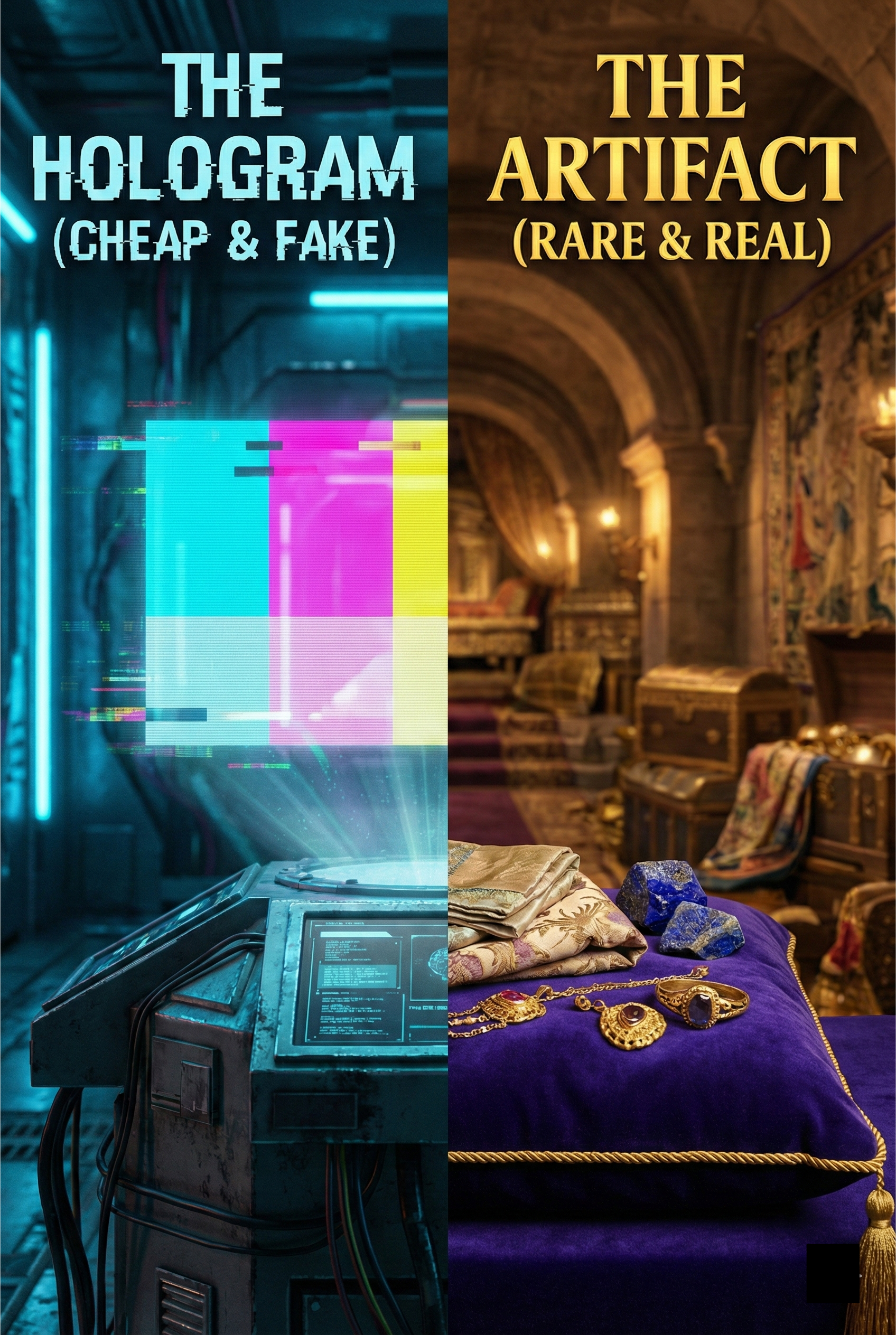 Is Your Brand Identity a “Cheap Hologram”? Why AI Colors Kill Value