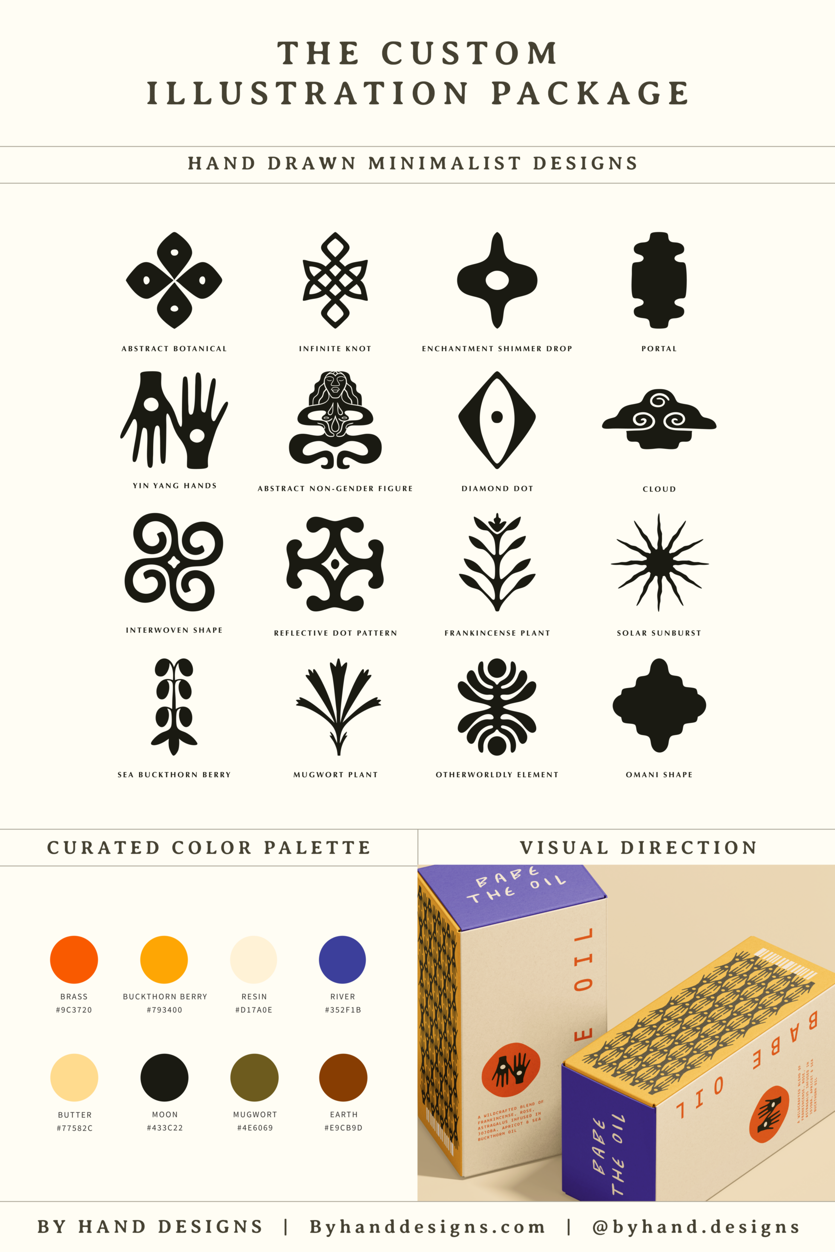 The Custom Illustration Package | By Hand Designs | byhanddesigns.com