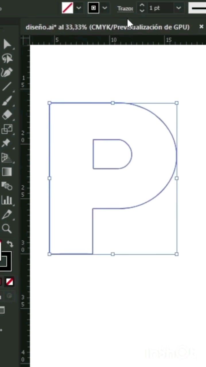 P as a logo