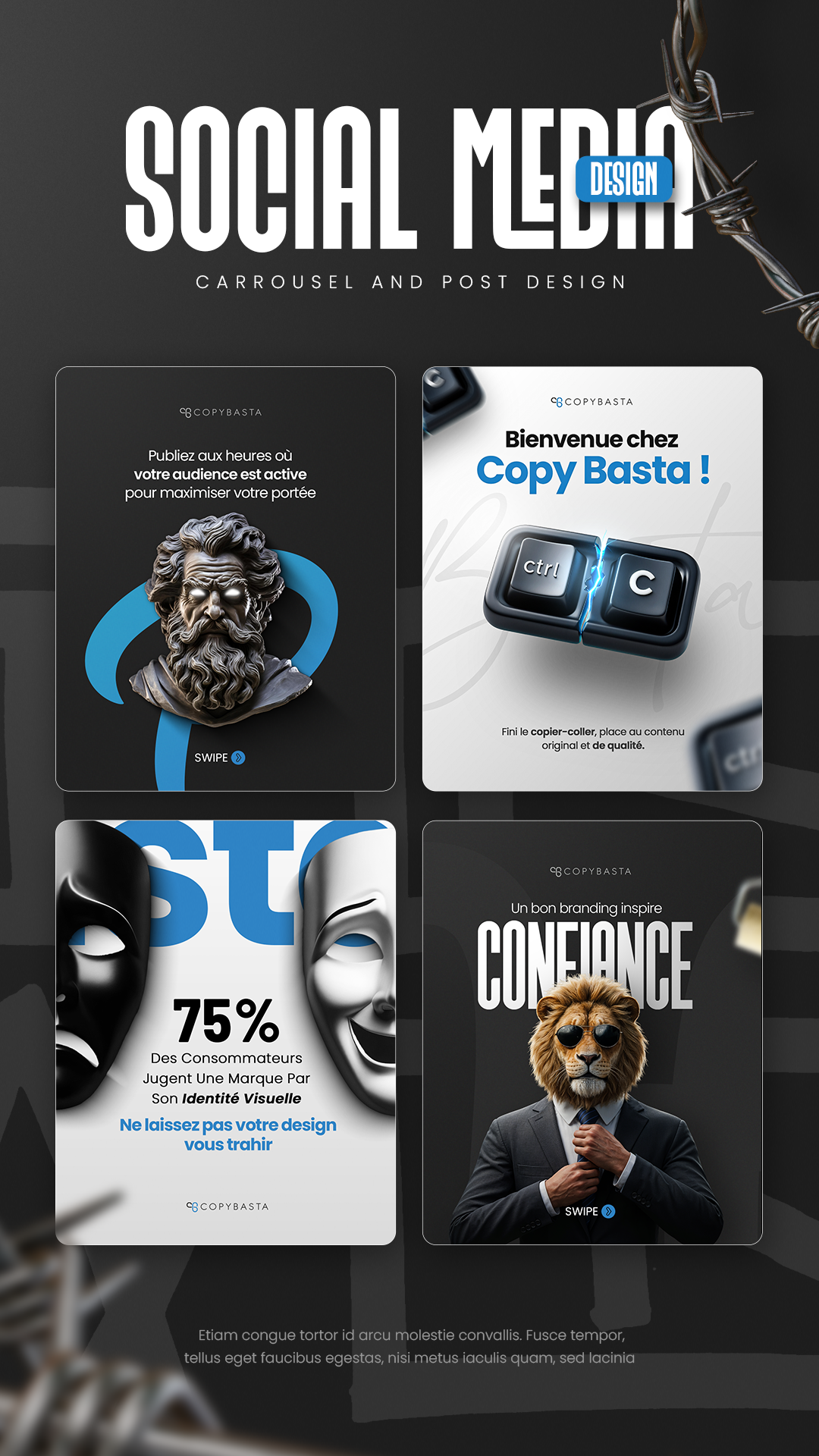 Social Media Design – Production Agency