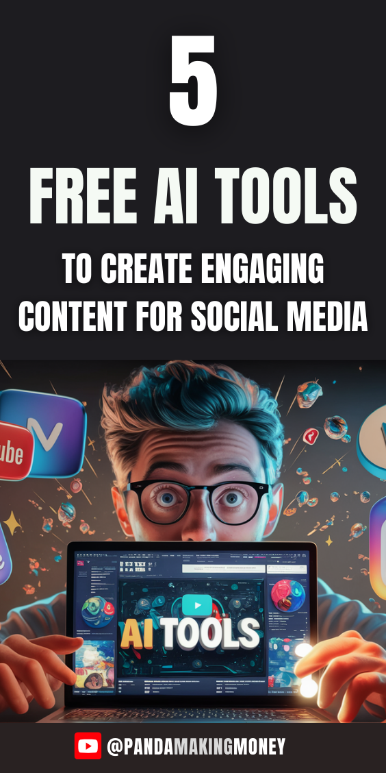 5 Free AI Tools To Create Engaging Content For Social Media, Affiliate Marketing & Blogging In 2024!