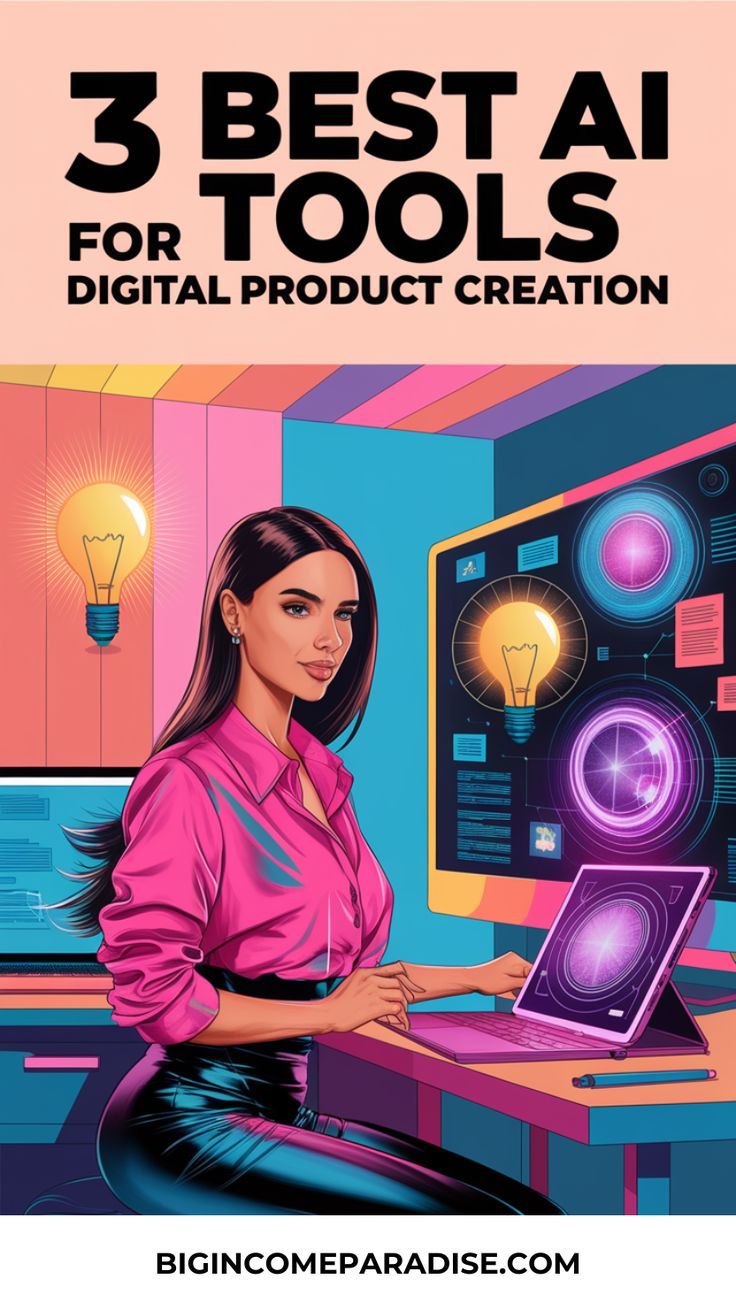 Top 3 AI tools for digital product creation you need