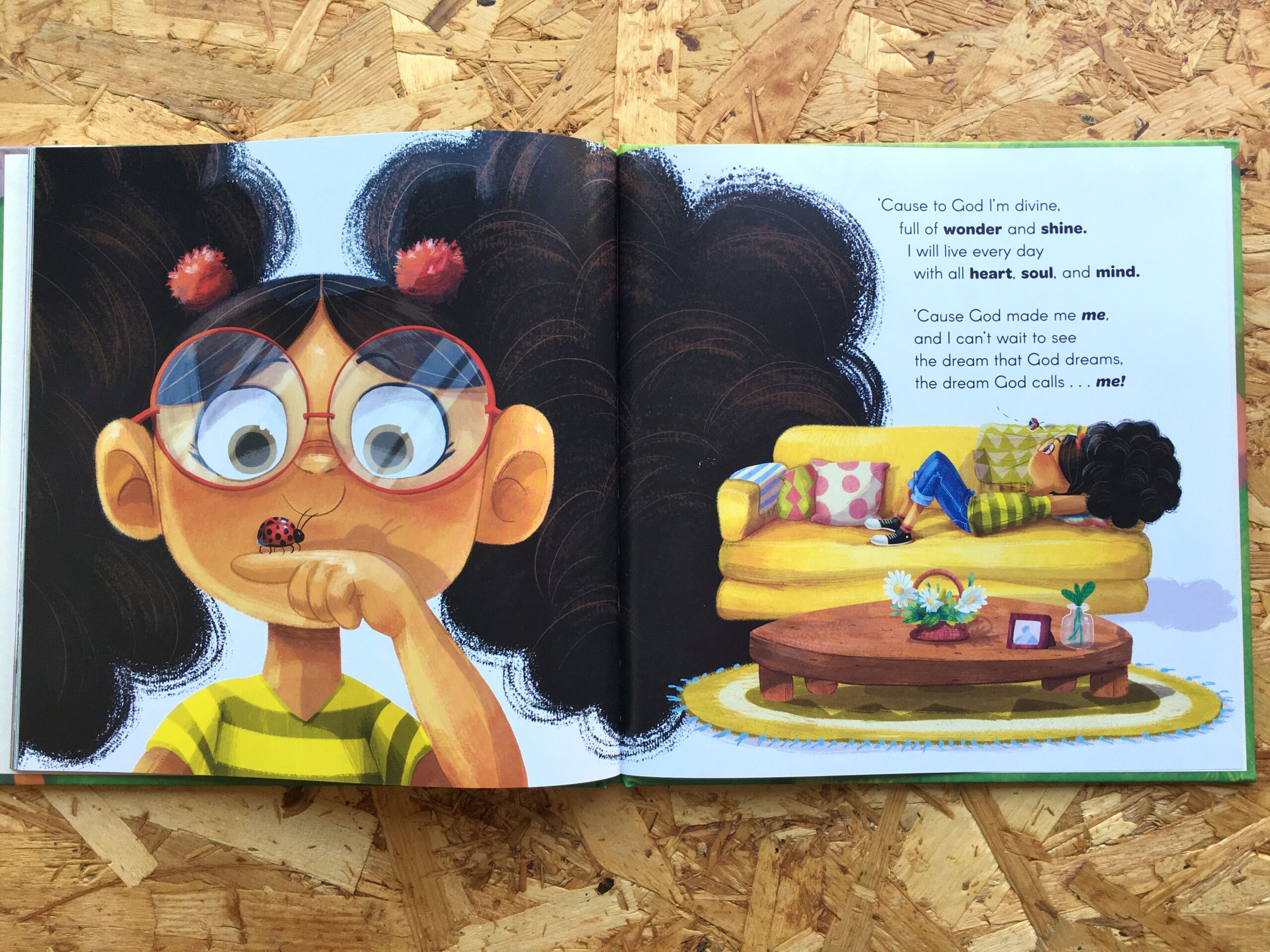 I am God’s Dream – book illustrations – Estrella Bascuñán