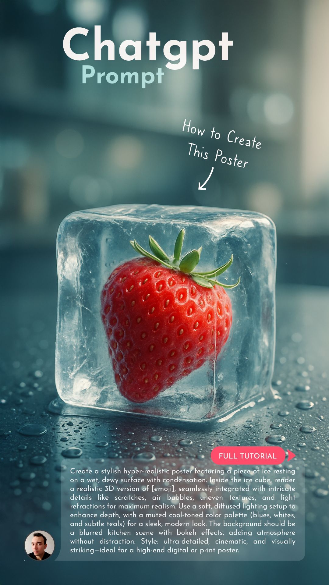 ChatGPT Prompt: Frozen Emoji